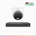 NightChroma<sup>TM</sup> NAK500 - Updated Version, 3K 8 Channel 1 Camera TVI Security System, Acme Color Night Vision, 2960 × 1665 Resolution, f/1.0 Aperture (0.001 Lux), Built-in Microphone, IP67 NightChroma<sup>TM</sup> NAK500 - Updated Version, 3K 8 Channel 1 Camera TVI Security System, Acme Color Night Vision, 2960 × 1665 Resolution, f/1.0 Aperture (0.001 Lux), Built-in Microphone, IP67