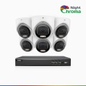 NightChroma<sup>TM</sup> NAK500 - Updated Version, 3K 8 Channel 6 Cameras TVI Security System, Acme Color Night Vision, 2960 × 1665 Resolution, f/1.0 Aperture (0.001 Lux), Built-in Microphone, IP67 NightChroma<sup>TM</sup> NAK500 - Updated Version, 3K 8 Channel 6 Cameras TVI Security System, Acme Color Night Vision, 2960 × 1665 Resolution, f/1.0 Aperture (0.001 Lux), Built-in Microphone, IP67