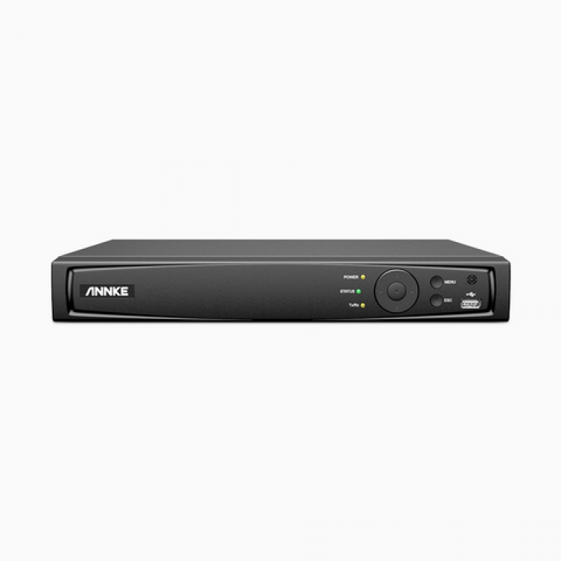 4K 8 Channel H.265+ PoE NVR, RTSP Supported, Works with Alexa